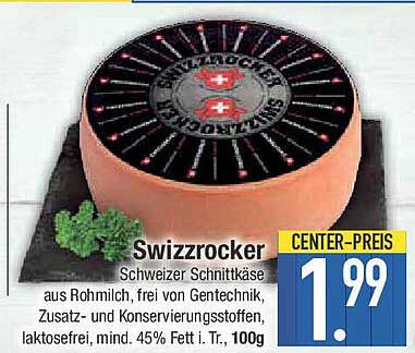 Swizzrocker Schweizer Schnittkäse aus Rohmilch
