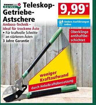 Teleskop-Getriebe-Astscherer