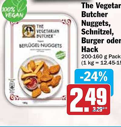 The Vegetarian Butcher Beflügel-Nuggets