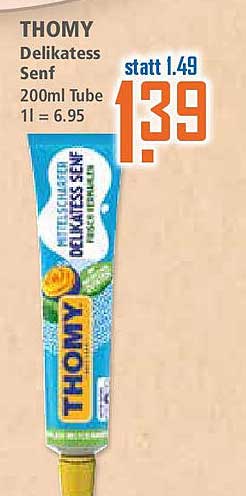 THOMY Delikatess Senf 200ml Tube