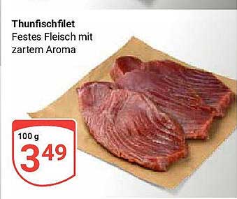 Thunfischfilet - Festes Fleisch mit zartem Aroma
