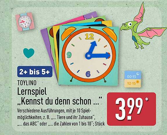 Toylino Lernspiel "Kennst du denn schon ..."