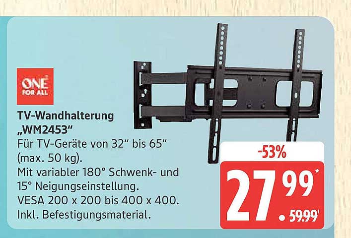 TV-Wandhalterung „WM2453“