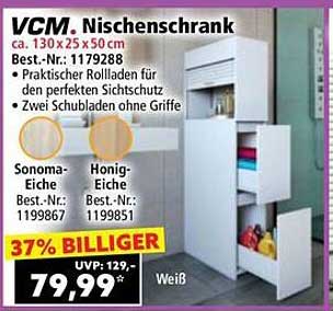 VCM Nischenschrank – Höchster Komfort für Ihr Zuhause