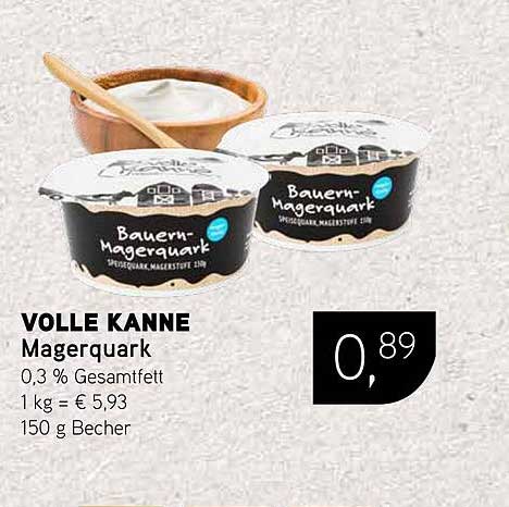 VOLLE KANNE Magerquark - 150 g Becher