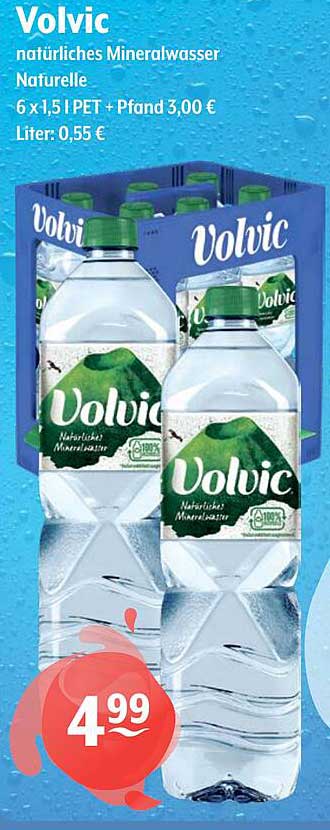 Volvic natürliches Mineralwasser 6 x 1,5 l