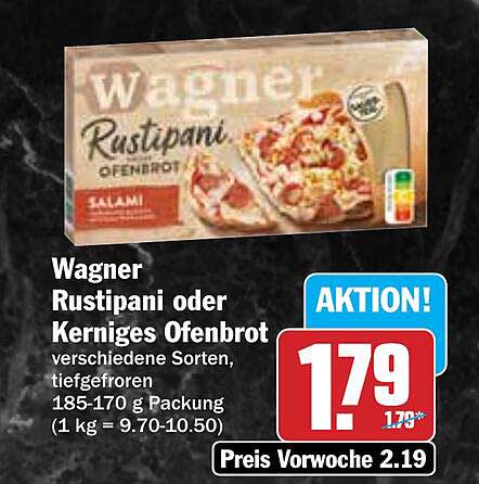 Wagner Rustipani oder Kerniges Ofenbrot