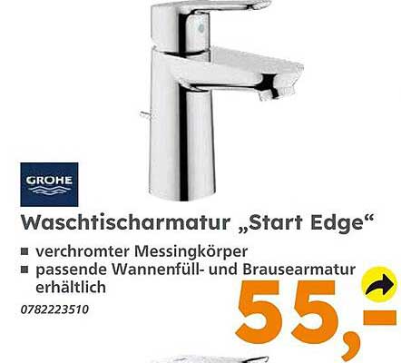 Waschtischarmatur „Start Edge“