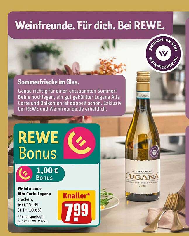 Weinfreunde Alta Corte Lugana trocken, je 0,75 l-Fl.