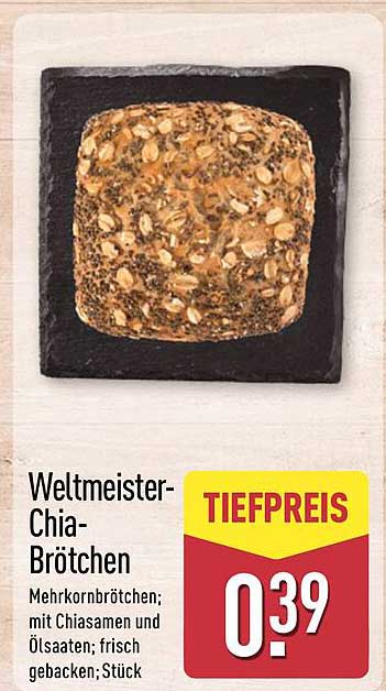 Weltmeister-Chia-Brötchen