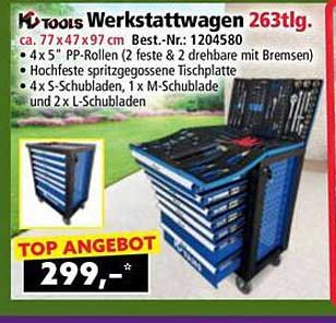 Werkstattwagen 263tlg.
