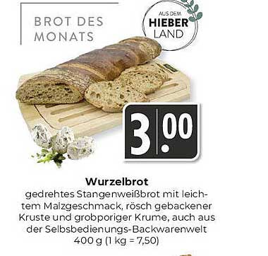 Wurzelbrot - Brot des Monats