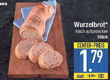 Wurzelbrot* frisch aufgebacken Stück