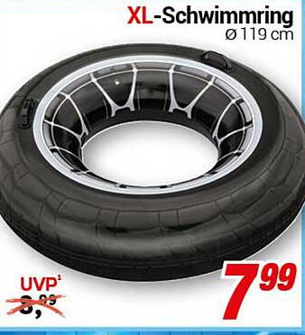 XL-Schwimmring Ø 119 cm