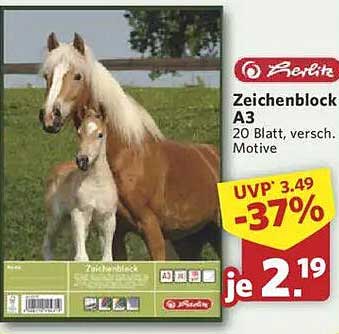 Zeichenblock A3 - 20 Blatt, verschiedene Motive