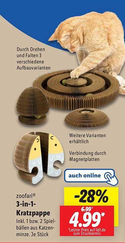 zoofari® 3-in-1-Kratzpappe