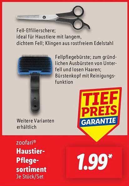 zoofari® Haustier-Pflegesortiment