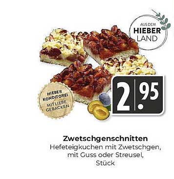 Zwetschgenschitten - Hefegebäck mit Aromatischem Geschmack