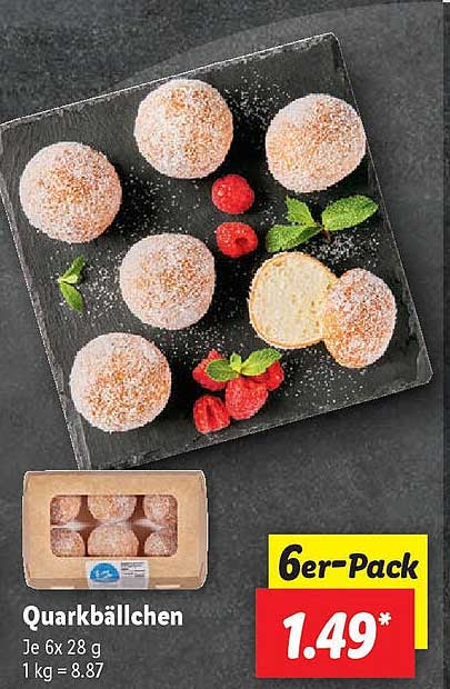 Quarkbällchen Angebot bei Lidl