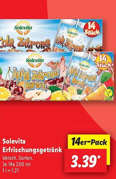 Solevita Erfrischungsgetränk