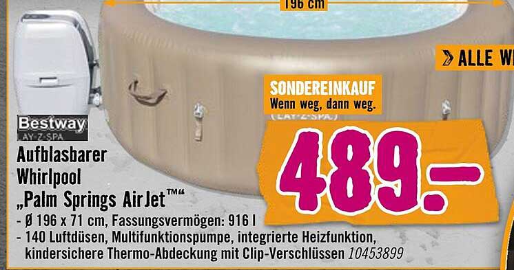 Aufblasbarer Whirlpool „Palm Springs AirJet™“