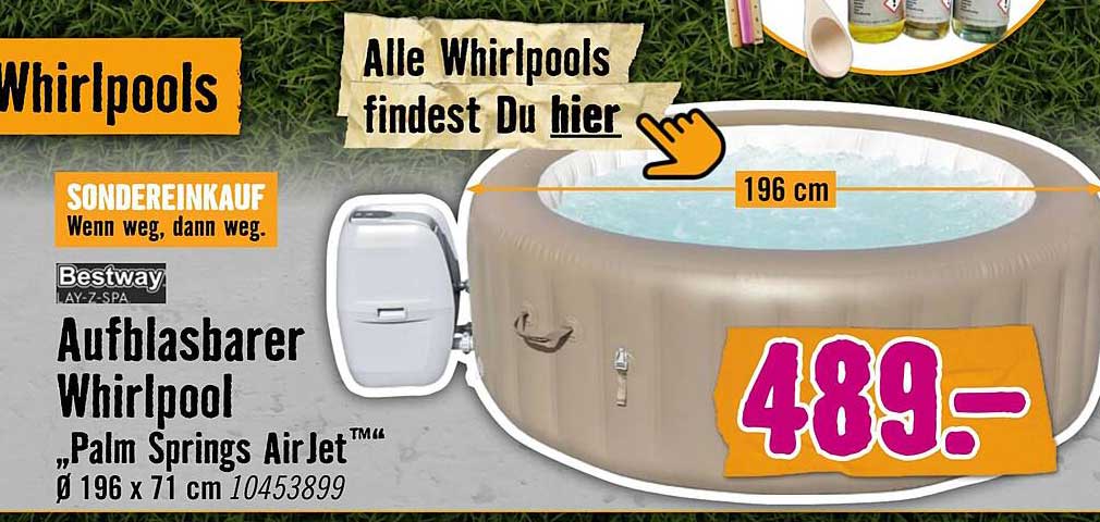 Aufblasbarer Whirlpool "Palm Springs AirJet™"