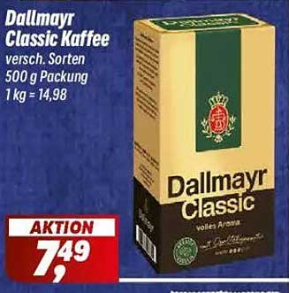 Dallmayr Classic Kaffee 500 g