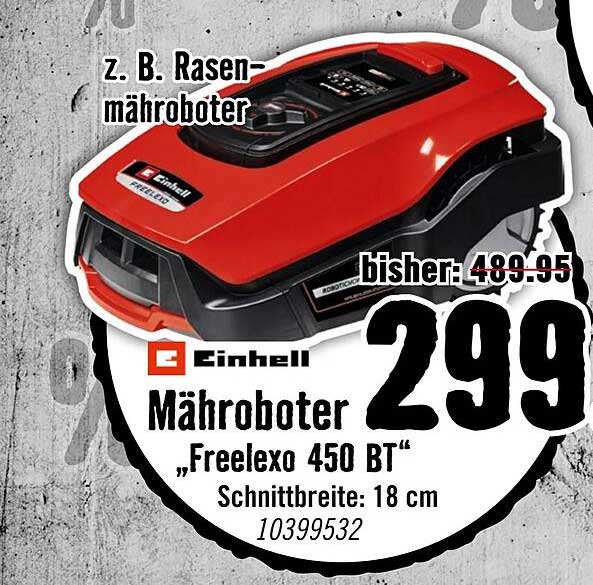 Einhell Mähroboter „Freelexo 450 BT“
