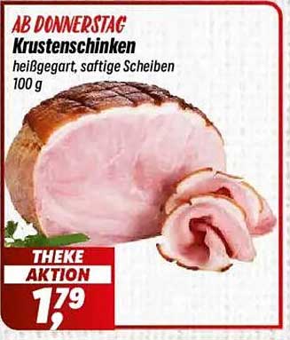Krusten-Schinken heißbegegart, saftige Scheiben 100 g