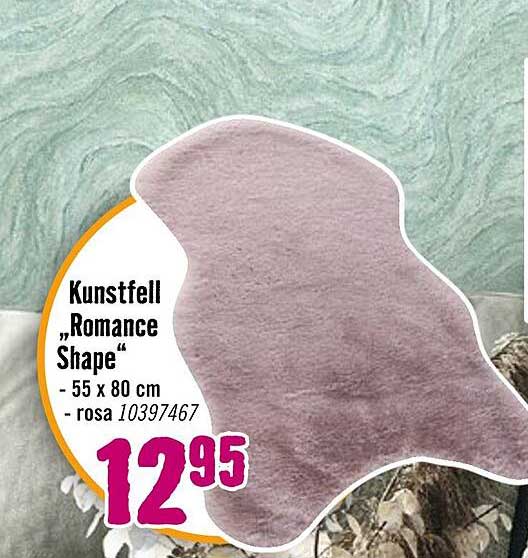 Kunstfell „Romance Shape“