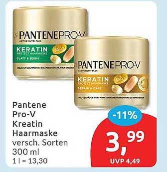 Pantene Pro-V Kreatin Haarmaske 300 ml