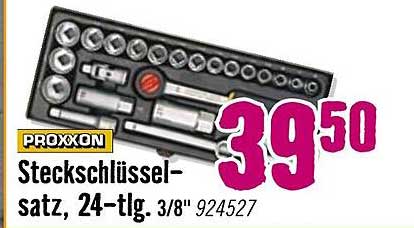 Proxxon Steckschlüsselsatz, 24-tlg. 3/8" 924527