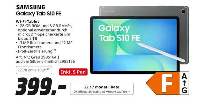 Samsung Galaxy Tab S10 FE