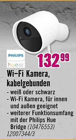 Wi-Fi Kamera, kabelgebunden