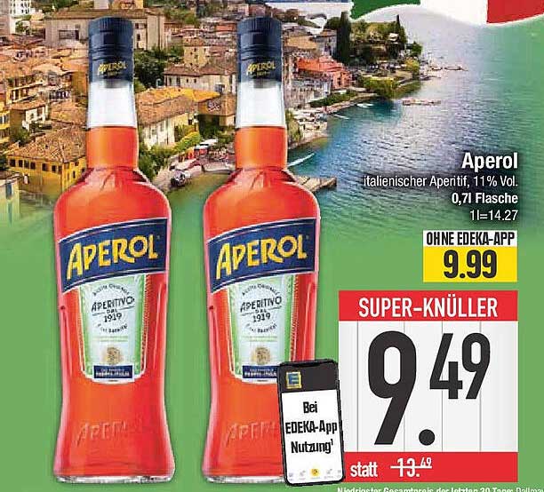 Aperol Angebot 7 99