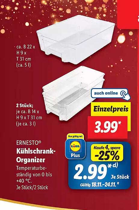 Luxus Khlschrank Organizer Lidl Fotos