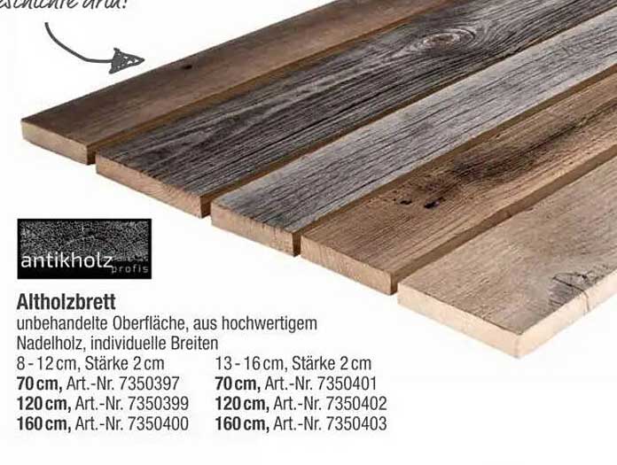 Altholzbrett