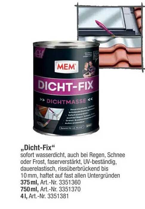 „Dicht-Fix“
