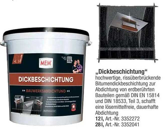 „Dickbeschichtung“