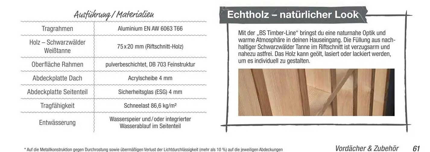Echtholz – natürlicher Look
