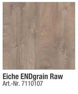 Eiche ENDgrain Raw