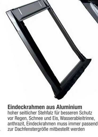 Eindeckrahmen aus Aluminium