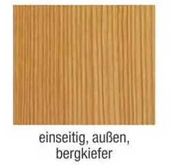 einseitig, außen, bergkiefer