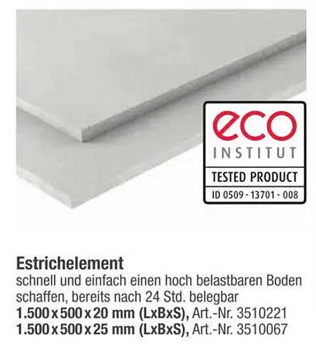 Estrichelement