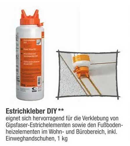Estrichkleber DIY**