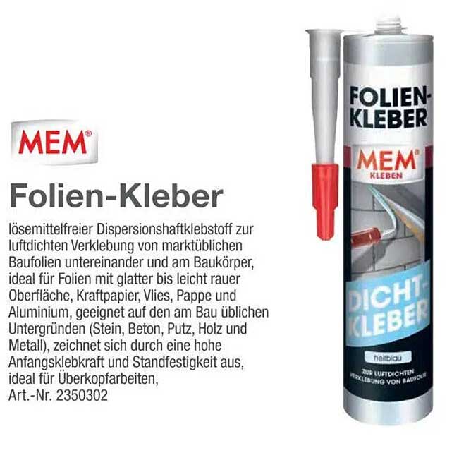 Folien-Kleber