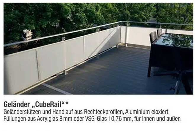 Geländer „CubeRail“