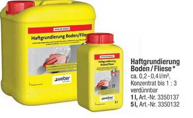 Haftgrundierung Boden/Fliese