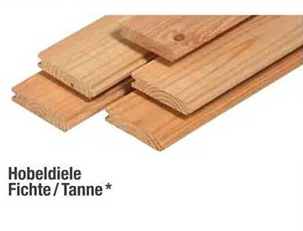 Hobeldiele Fichte/Tanne*