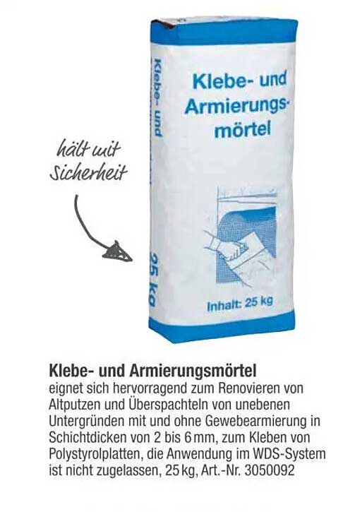 Klebe- und Armierungs-mörtel